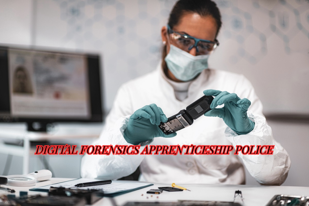digital forensics apprenticeship police