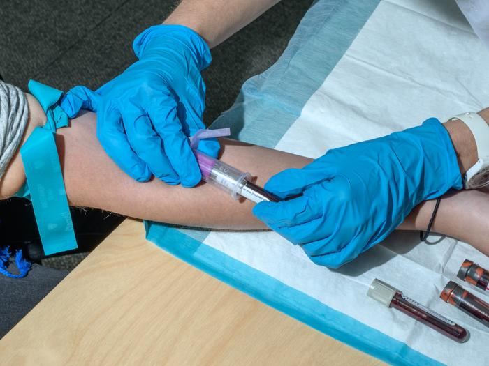 edta blood bottle